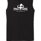 Mens Competitor Tank black with white 