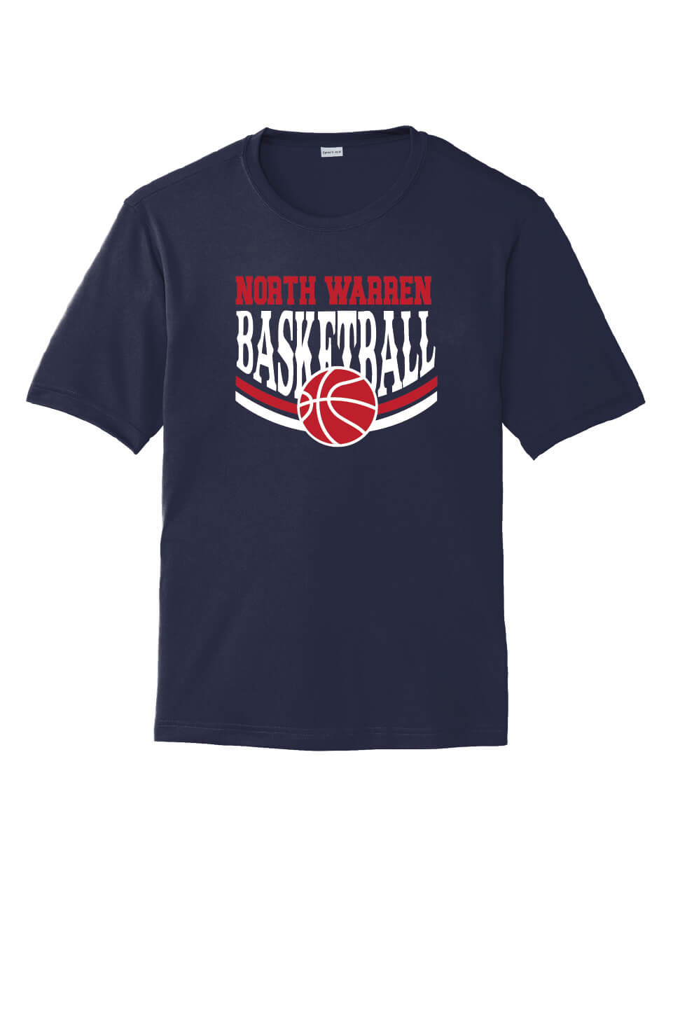 NW Basketball Sport Tek Competitor Short Sleeve Tee (Youth) navy