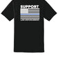 Short Sleeve T-Shirt - Word Art II black back