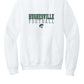 Hughesville Football Crewneck Pocket Sweatshirt