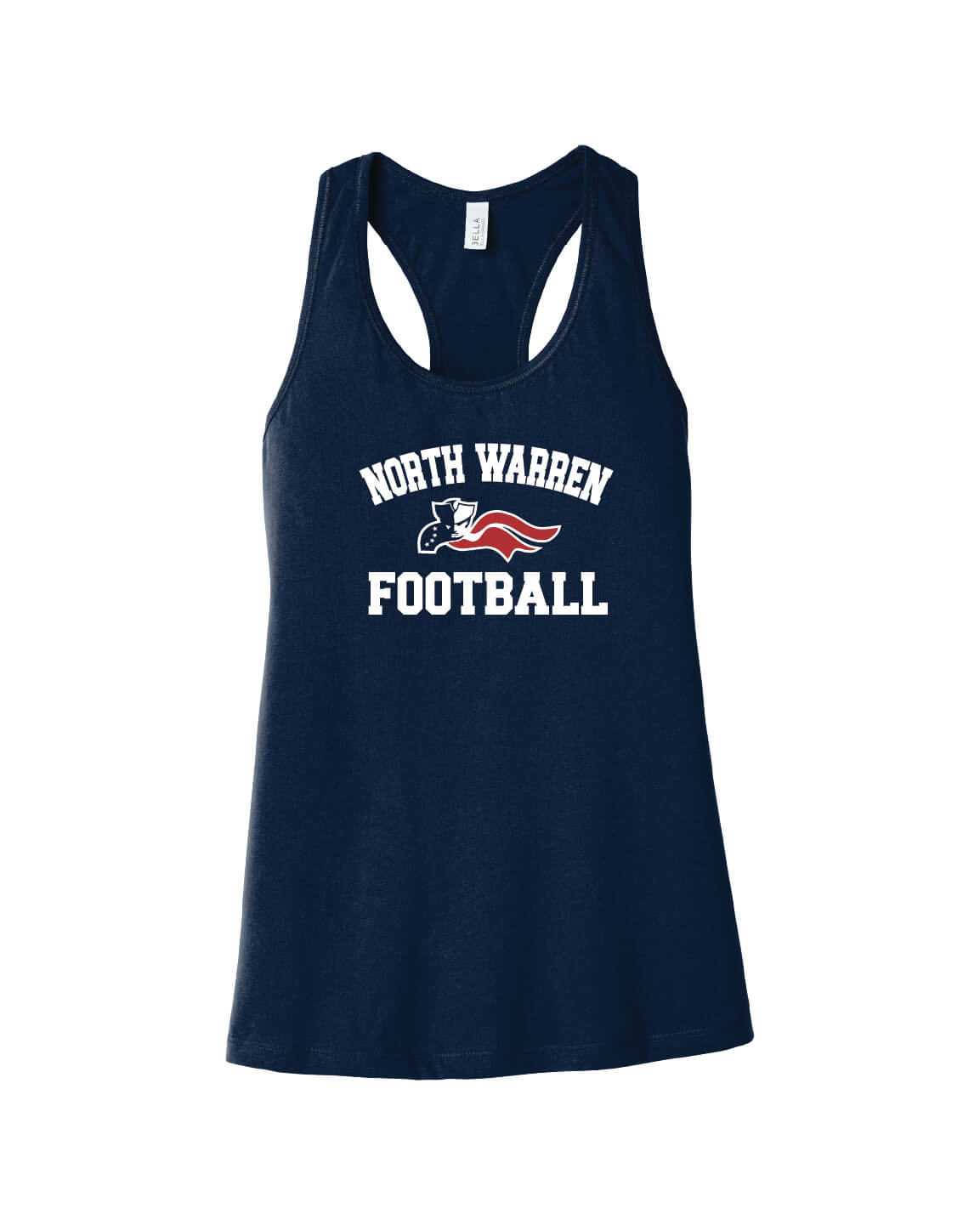 North Warren Patriots Football Racerback Tank