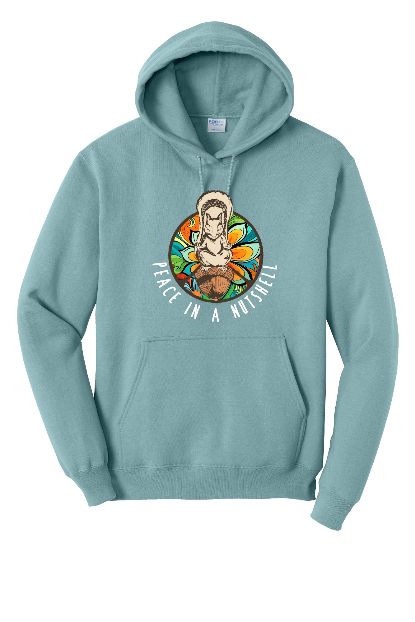 Peace in a Nutshell Front OG Logo Hoodie