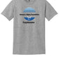 Short Sleeve T-Shirt - Circle Logo gray front