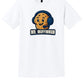 Muffin Man Blue Headphones Short Sleeve T-shirt
