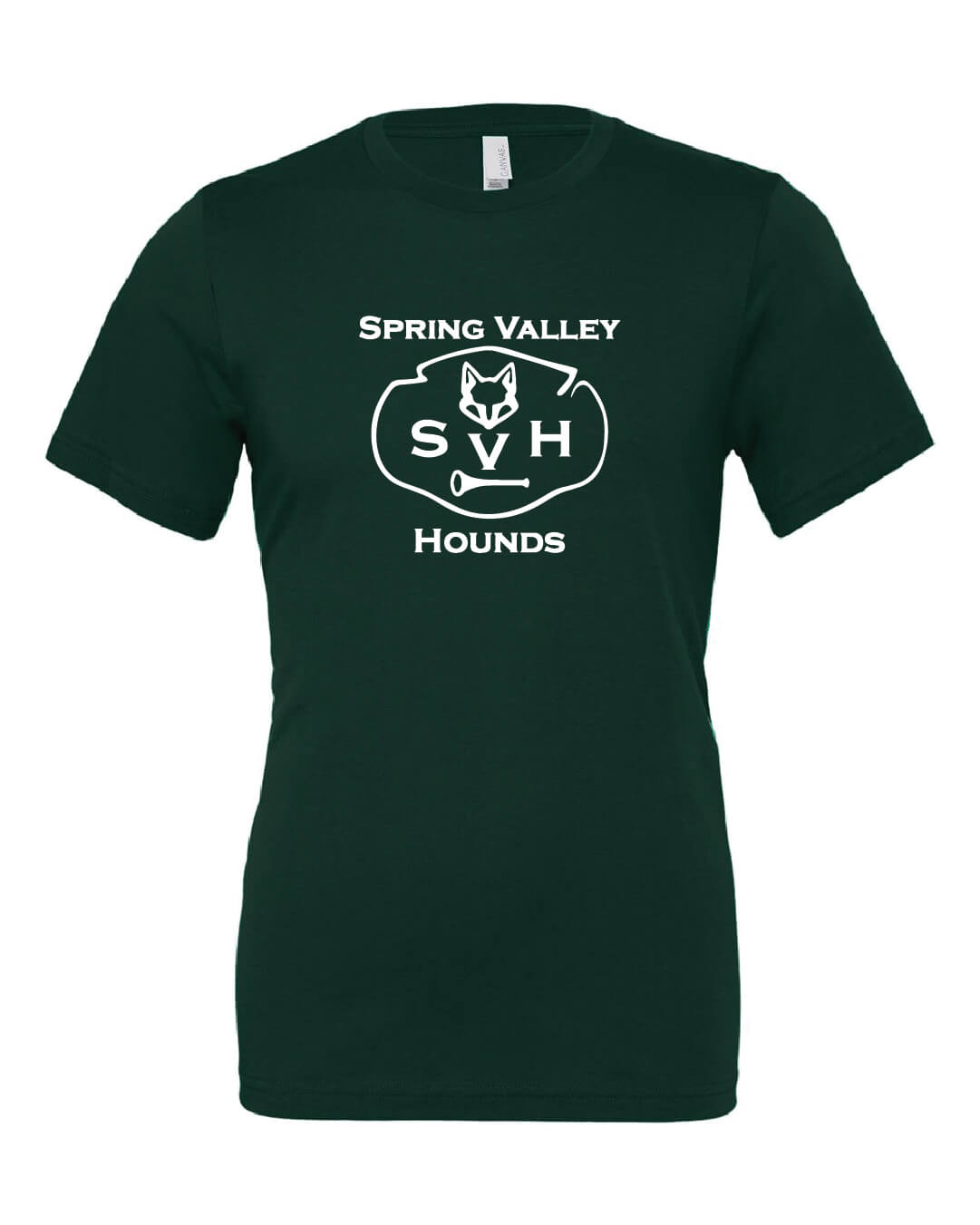 Spring Valley Hounds Short Sleeve T-Shirt green