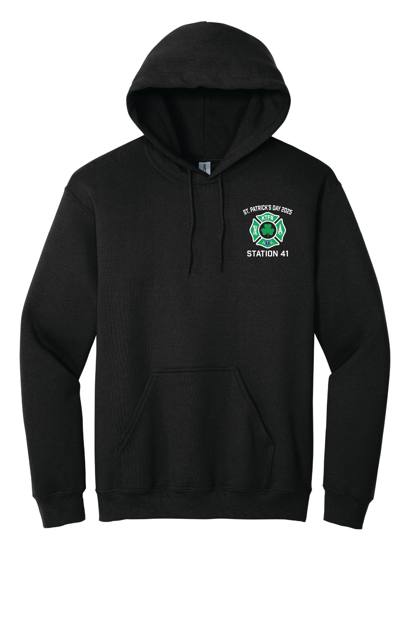 St. Patrick's Day KTFR~Station 41~Hoodie (Adult)