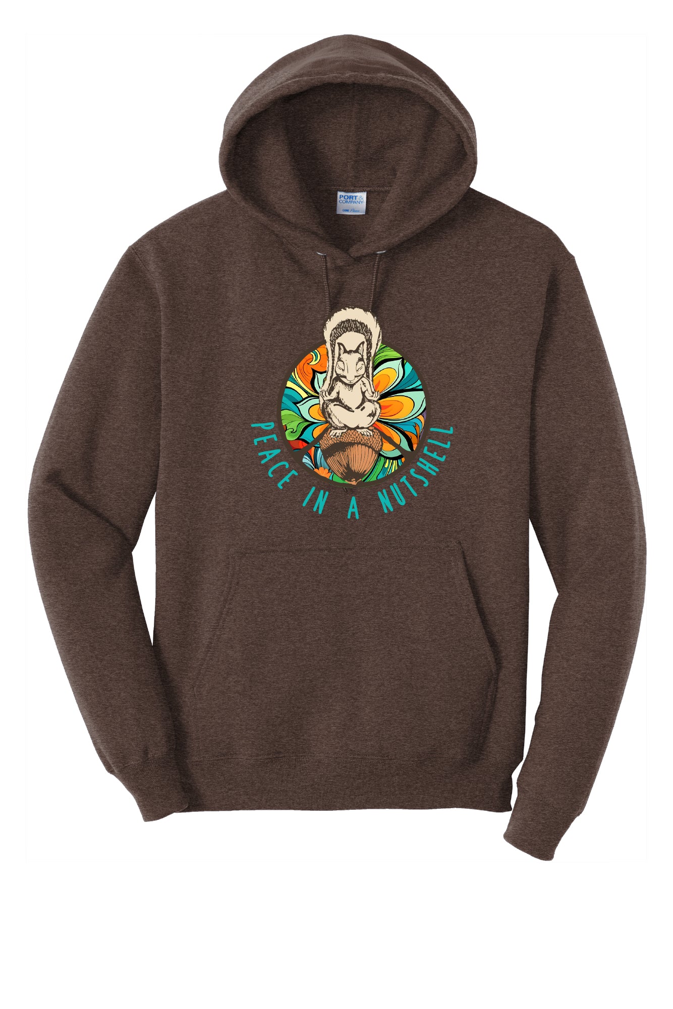 Peace in a Nutshell Front OG Logo Hoodie