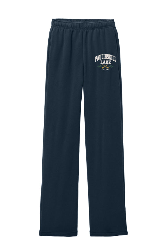 Paulinskill Lake Pocketed Open Bottom Bella Canvas Sweatpants