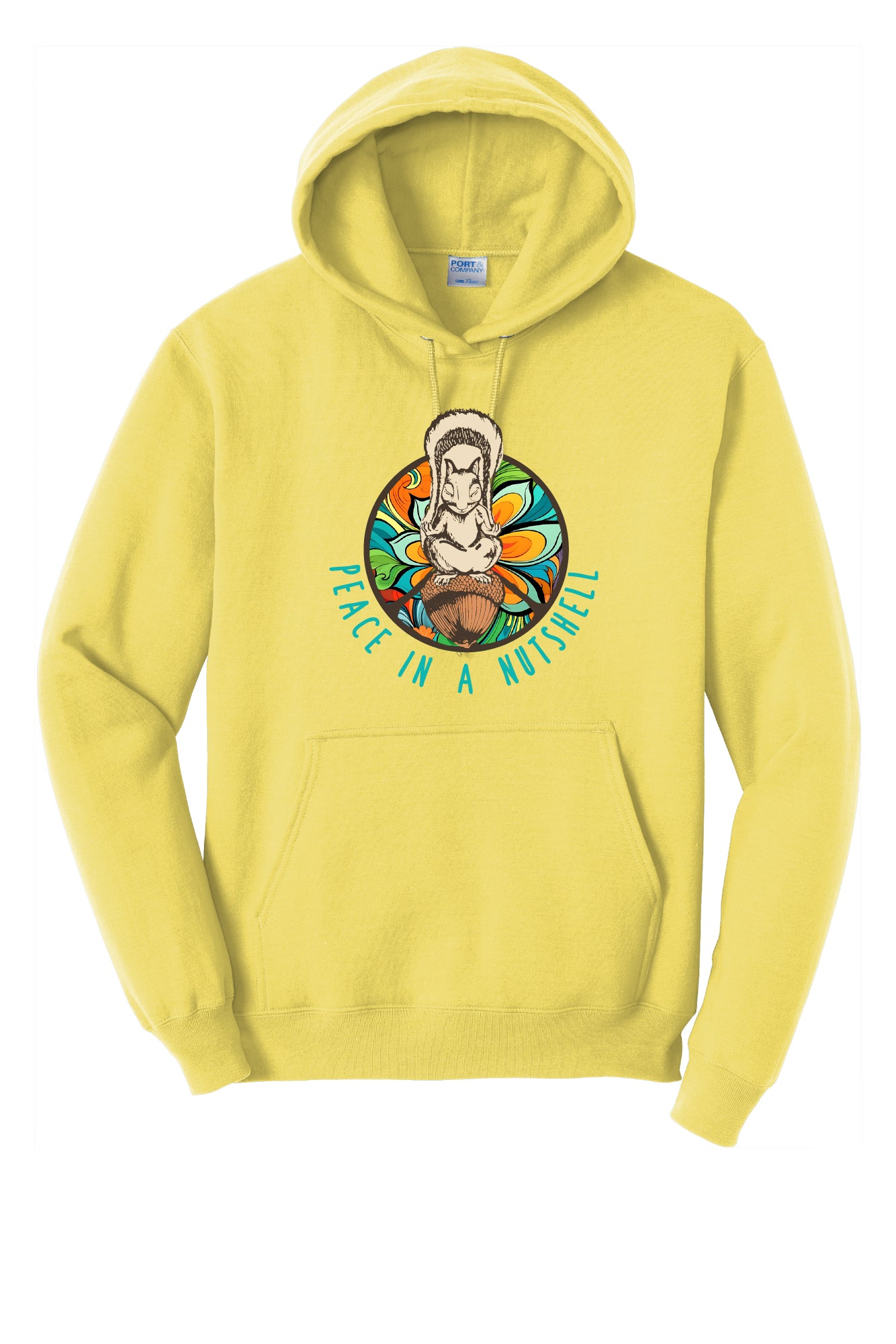 Peace in a Nutshell Front OG Logo Hoodie