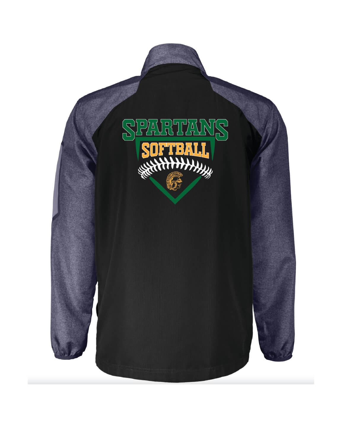 Spartans Holloway Raider Pullover black back