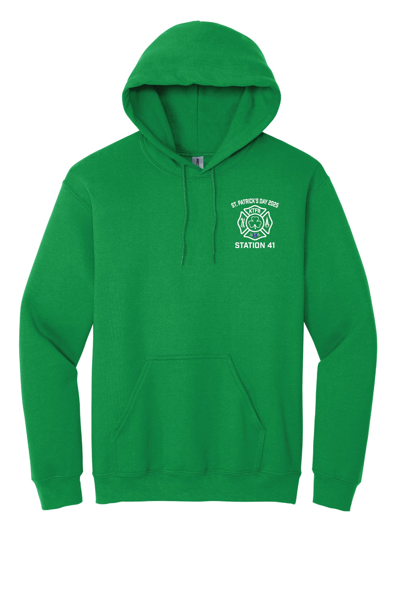 St. Patrick's Day KTFR~Station 41~Hoodie (Adult)