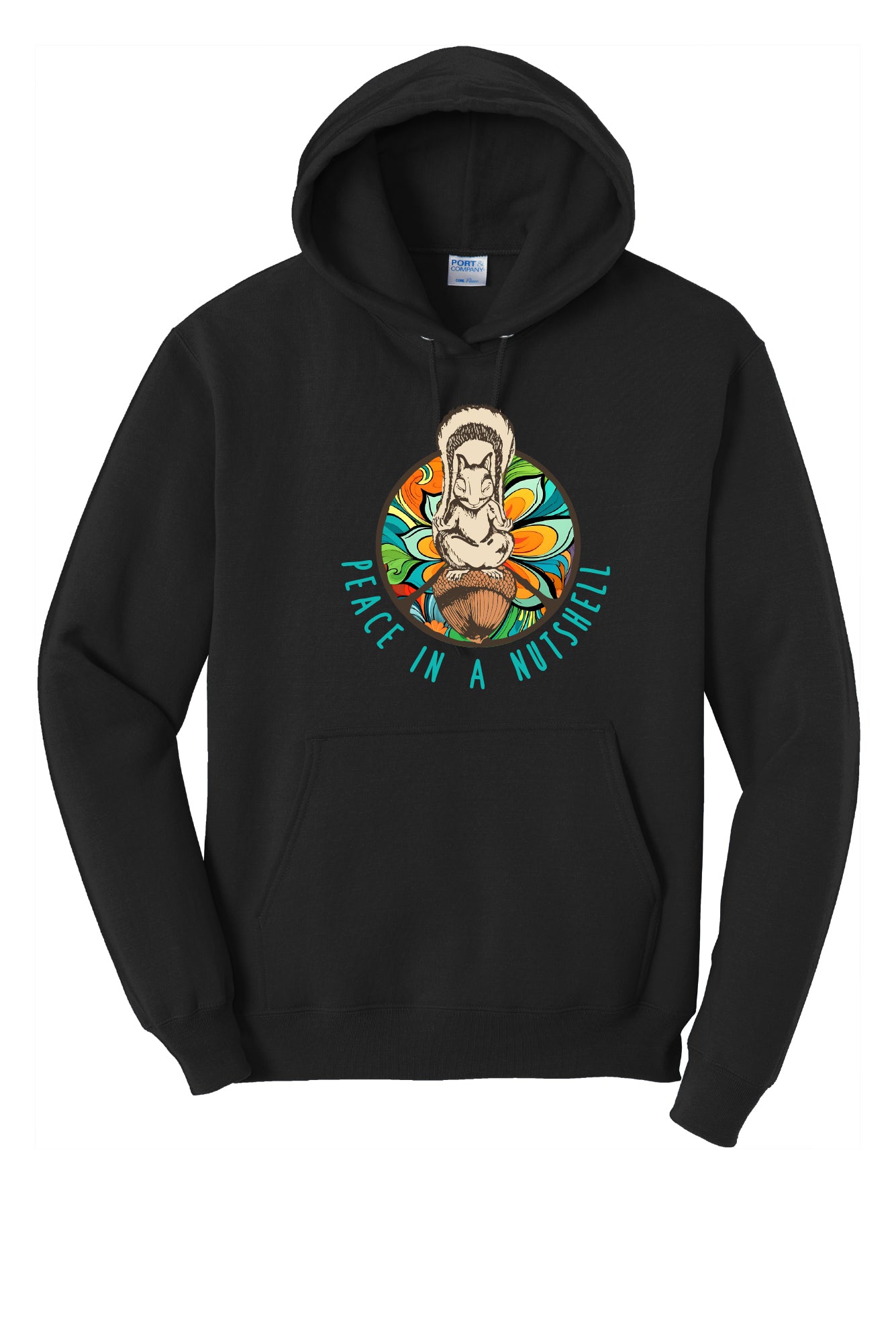 Peace in a Nutshell Front OG Logo Hoodie