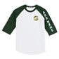 Spartans Sport Tek Colorblock Raglan Jersey (Youth) green/white front