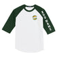 Spartans Sport Tek Colorblock Raglan Jersey green/white front