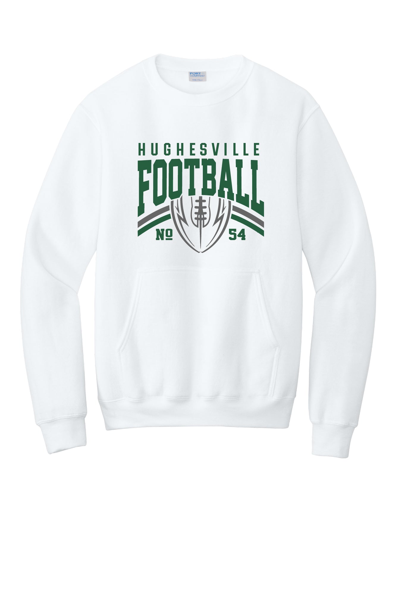 Personalized Hughesville Crewneck Pocket Sweatshirt