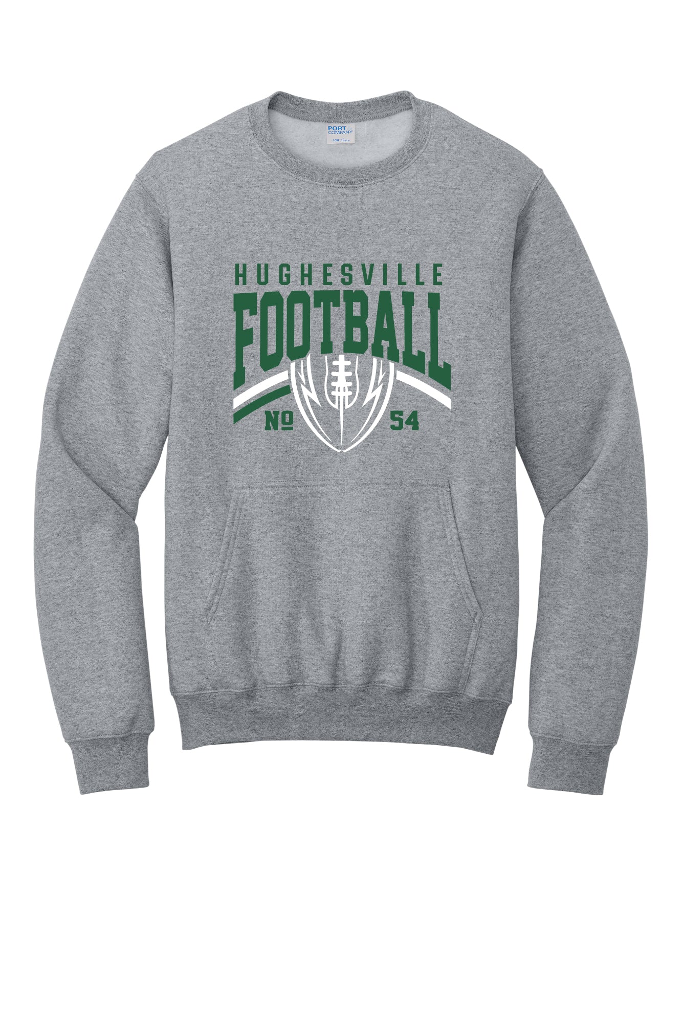 Personalized Hughesville Crewneck Pocket Sweatshirt