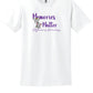 Memories Matter - Alzheimers Awareness Short Sleeve T-Shirt white