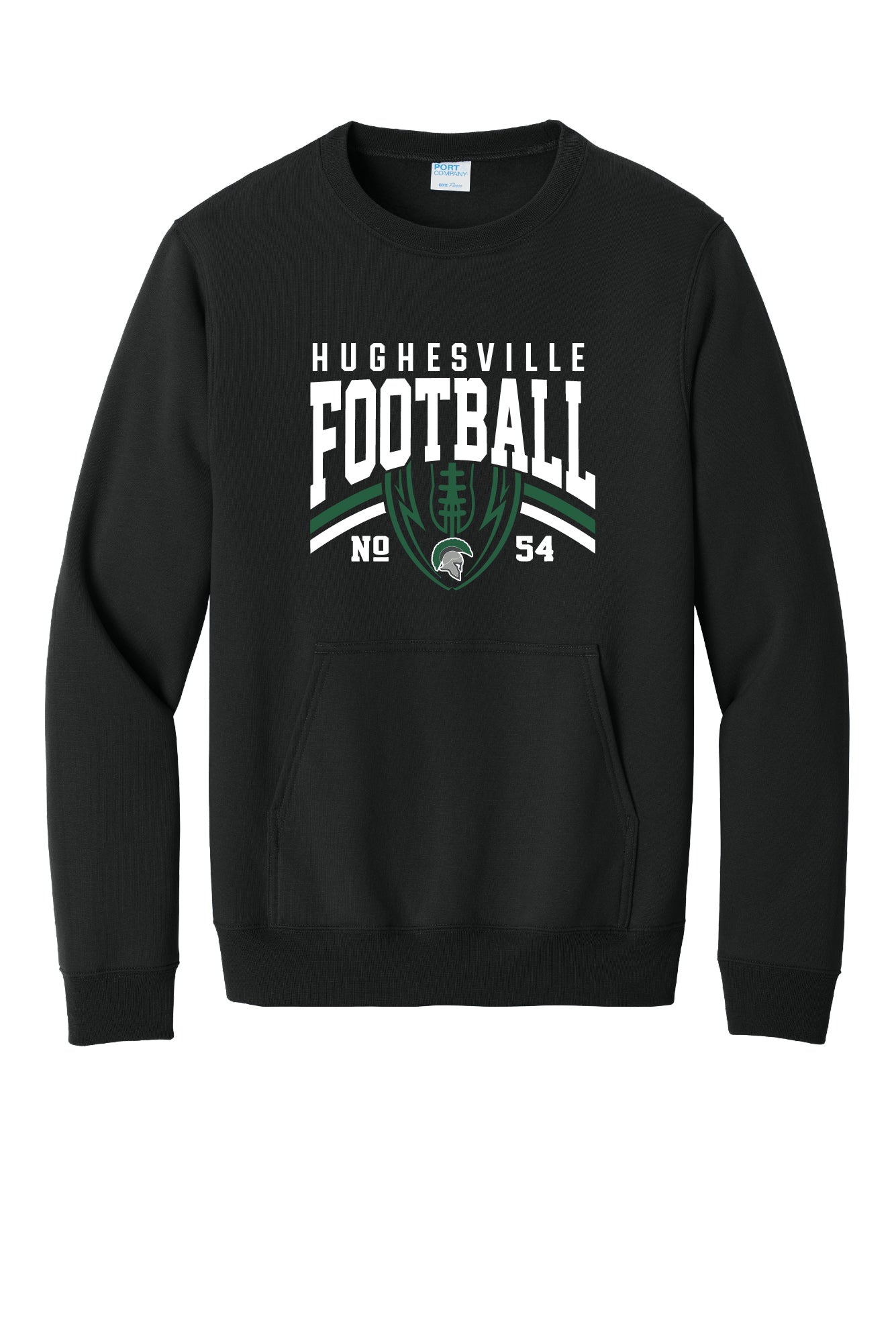 Personalized Hughesville Crewneck Pocket Sweatshirt