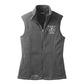 Fleece Vest (Ladies) Hounds gray