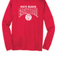 Sport Tek Competitor Long Sleeve Shirt (Youth) red