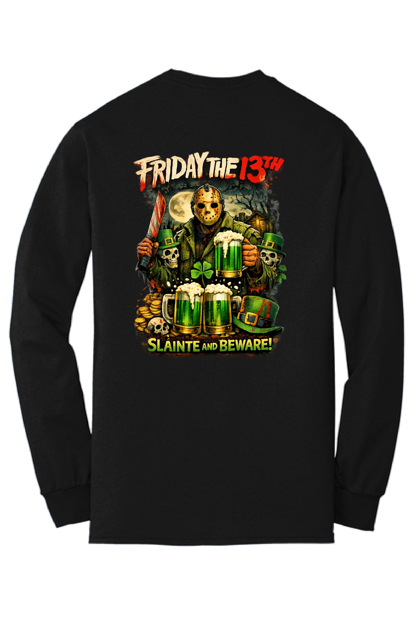 Friday the 13th Shamrock  Apparel