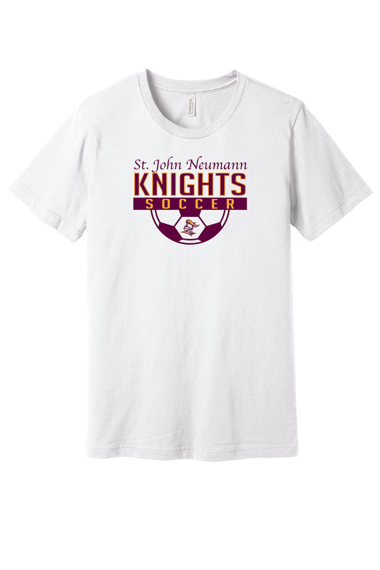 Knights Soccer Short Sleeve  Bella Canvas T-Shirt (Youth)