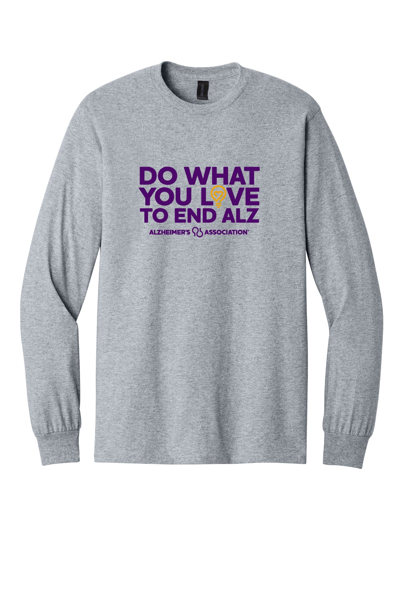 Do What You Love to End  ALZ II  Long Sleeve T-Shirt