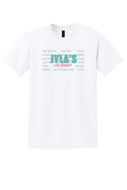 Jyla's Typography Short Sleeve T-Shirt (Youth)
