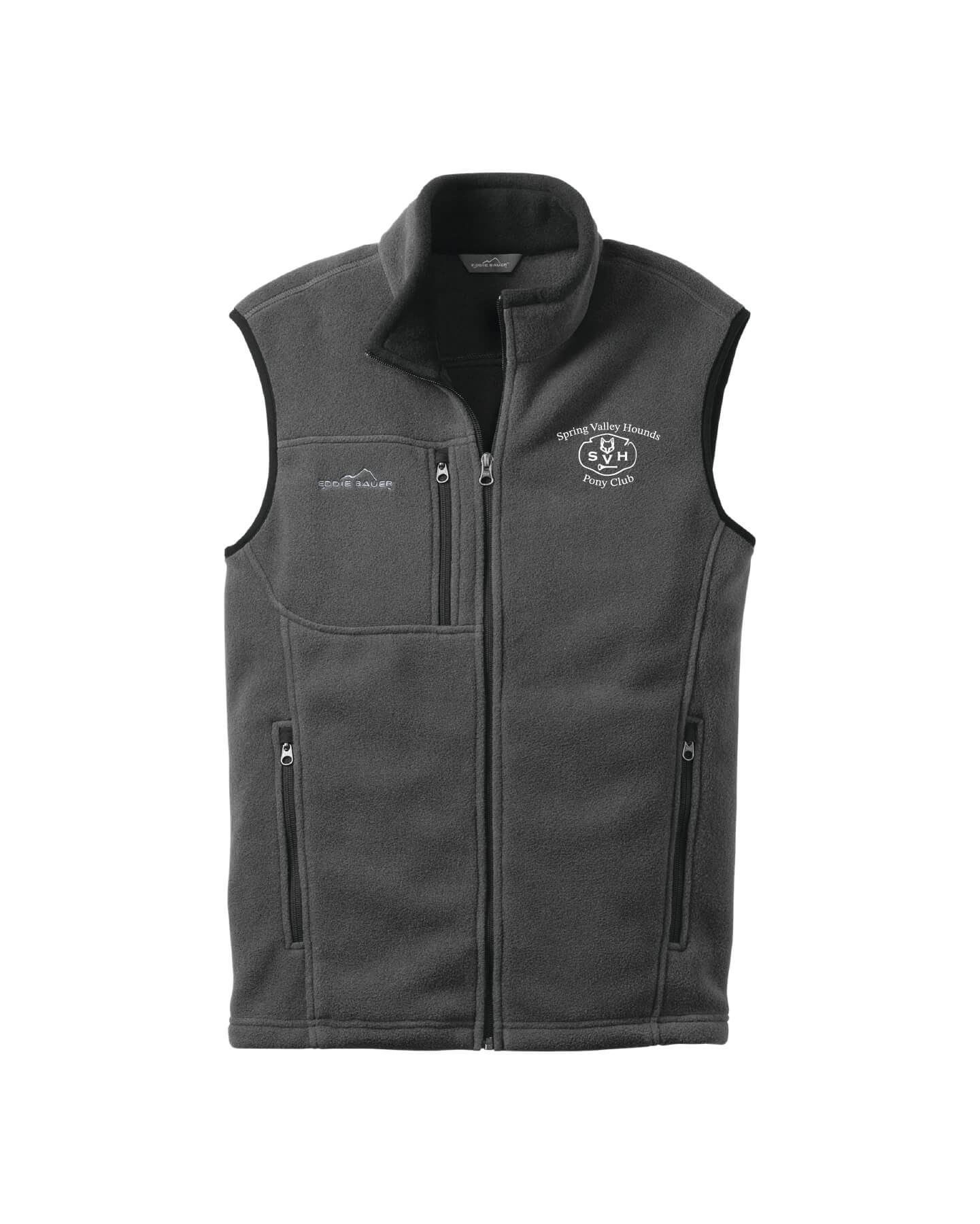 Fleece Vest (Unisex) Pony Club gray