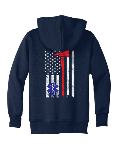 Toddler KTFR~FLAG BACK~Hoodie