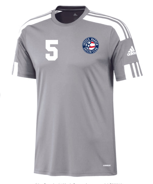 Navy Uniform Adidas Squadra 21 Jersey (AVAILABLE UNTIL 8/14/24)