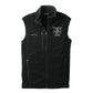 Fleece Vest (Unisex) Hounds black