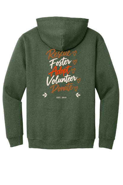 Rescue. Foster. Adopt.  Hoodie