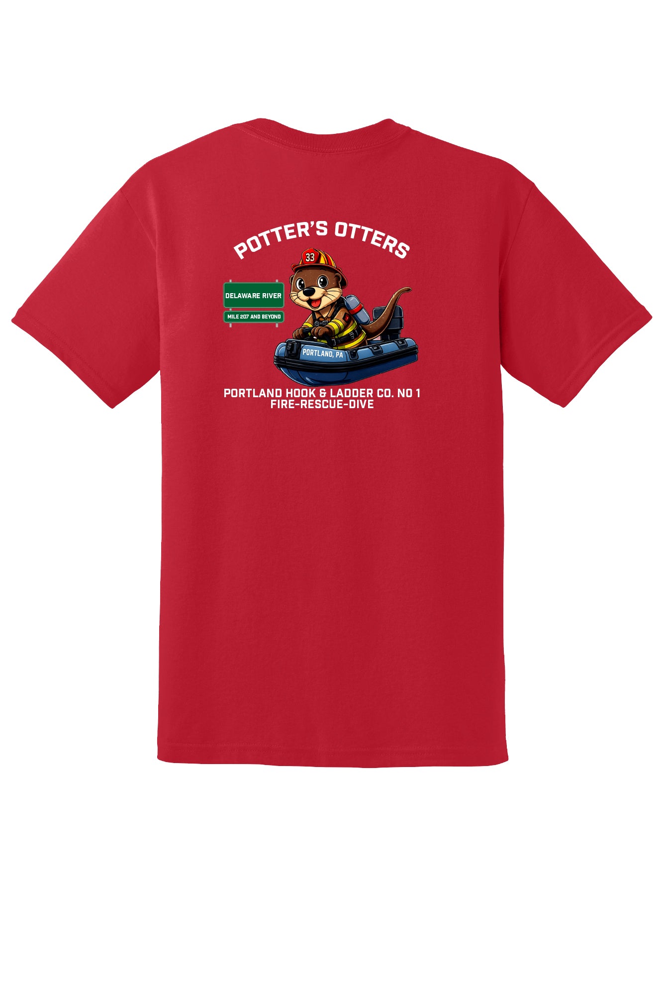 Potter's Otters Supporter Shirt