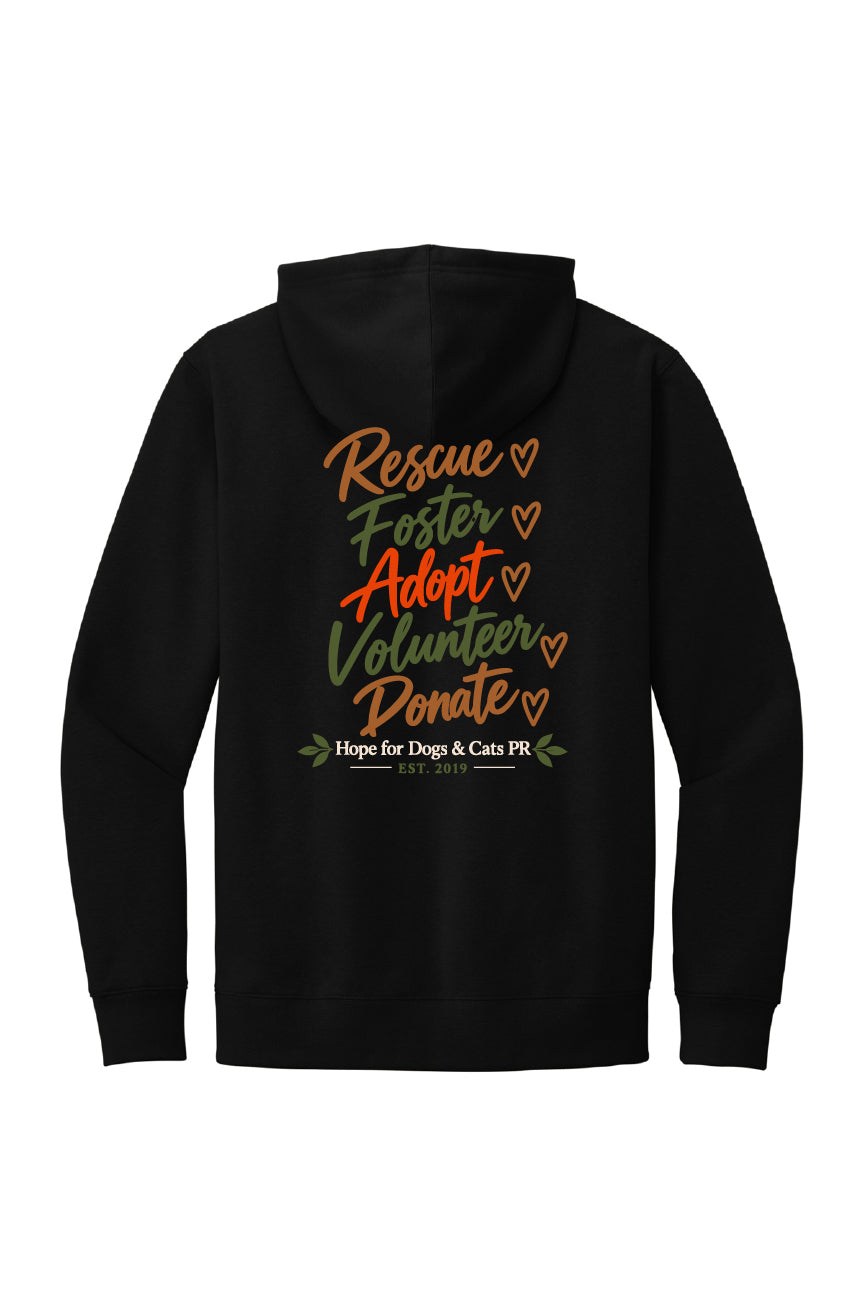 Rescue. Foster. Adopt.  Hoodie