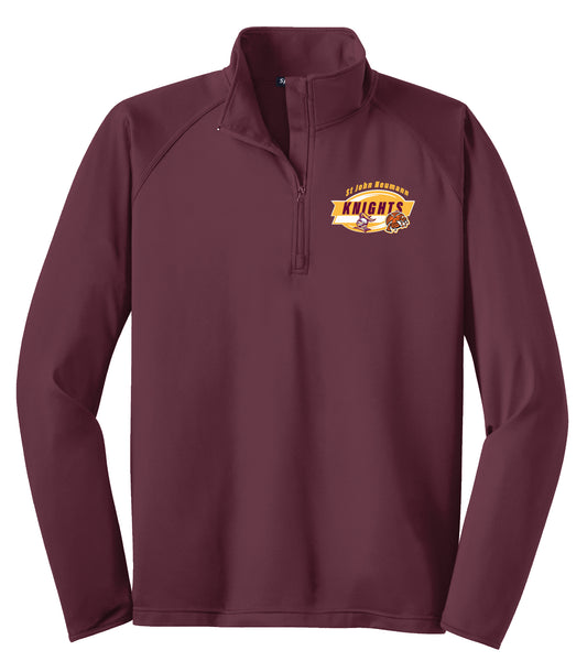 SJN Knights Clay Target Sport Tek 1/4 Zip Pullover (Unisex)