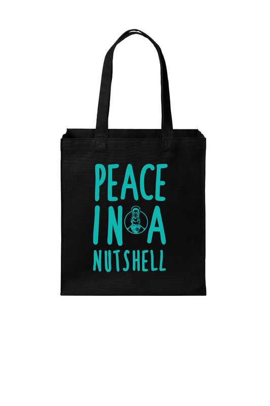 Peace in a Nutshell Grocery Tote