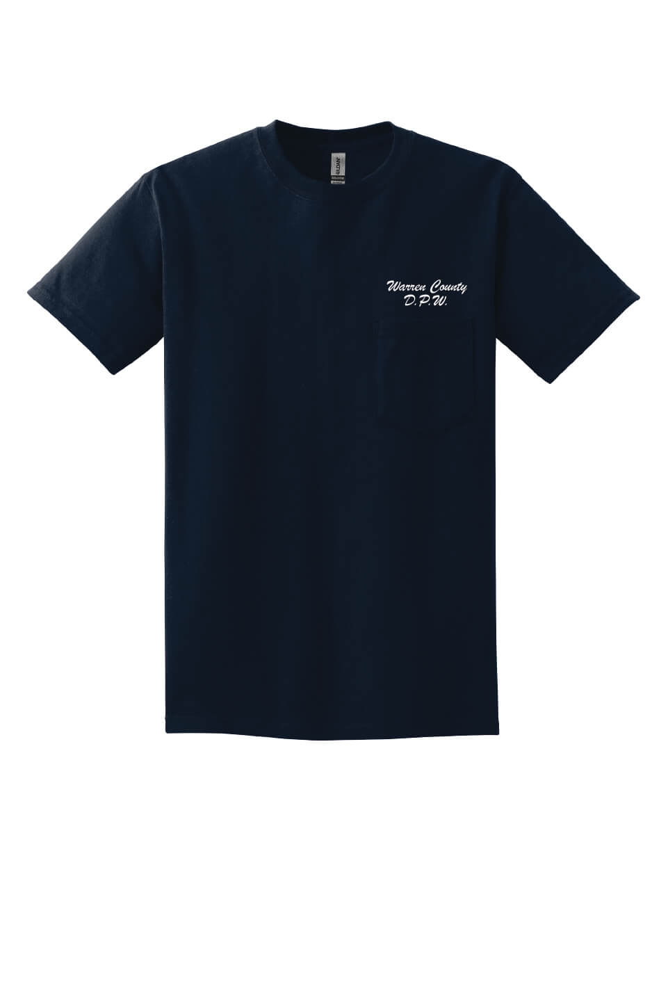 Gildan Pocket Short Sleeve T-Shirt navy