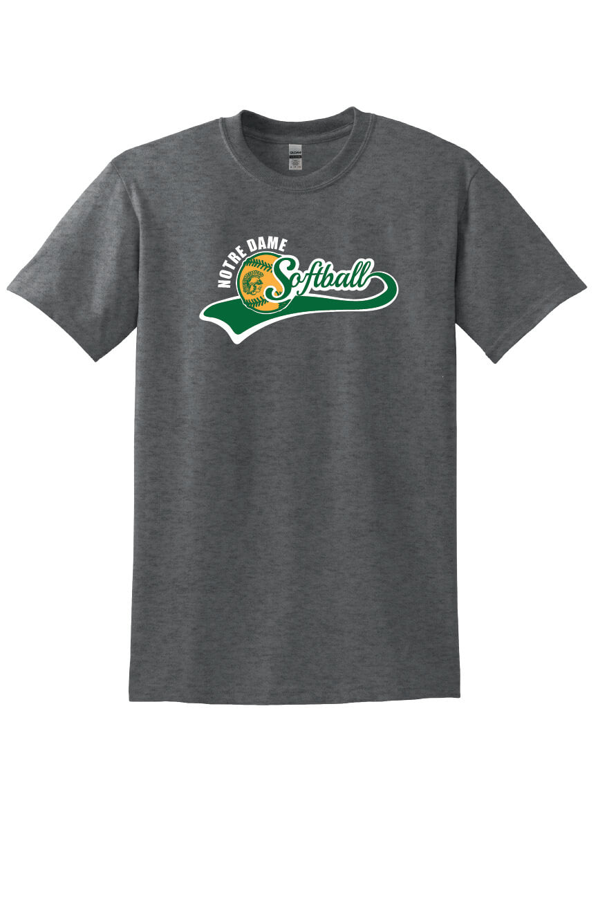 Notre Dame Softball Short Sleeve T-Shirt (Youth)