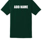 Notre Dame Baseball Short Sleeve T-Shirt (Youth) green, back