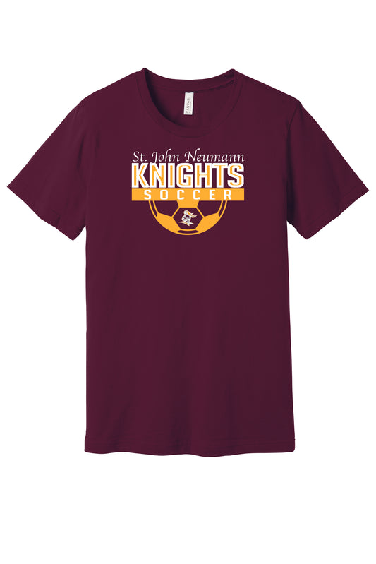 Knights Soccer  Short Sleeve  Bella Canvas T-Shirt