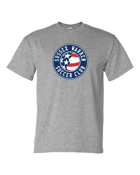 Adult Short Sleeve Circle Logo T-Shirt