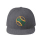 Flat Bill Snapback Cap