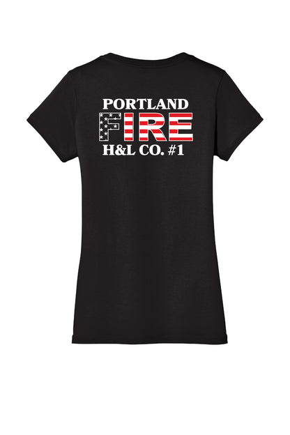Portland Hook & Ladder Ladies V-Neck