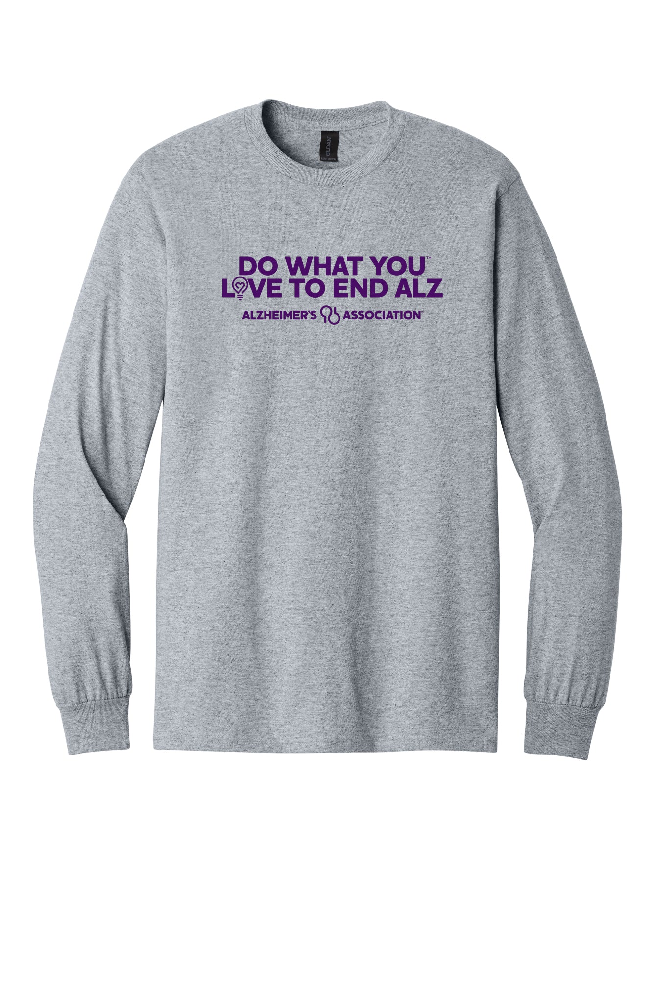 Do What You Love to End  ALZ Long Sleeve T-Shirt