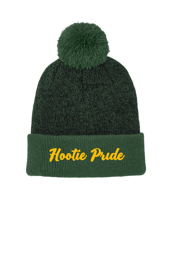 Hootie Pride Halftime Heather Pom Beanie