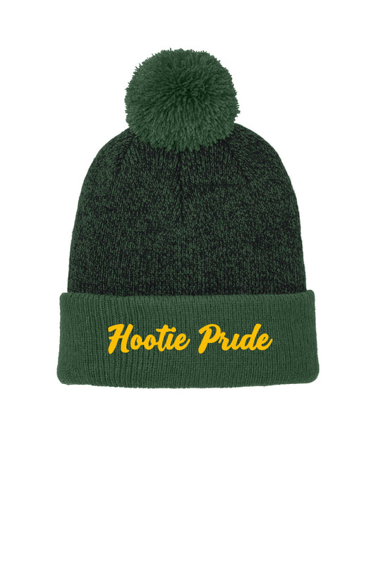 Hootie Pride Halftime Heather Pom Beanie