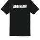 Notre Dame Baseball Short Sleeve T-Shirt (Youth) black, back