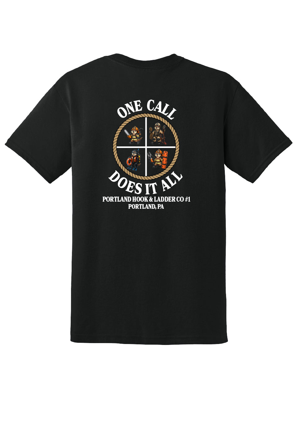 Otters One Call Does It All Pocket T-Shirt