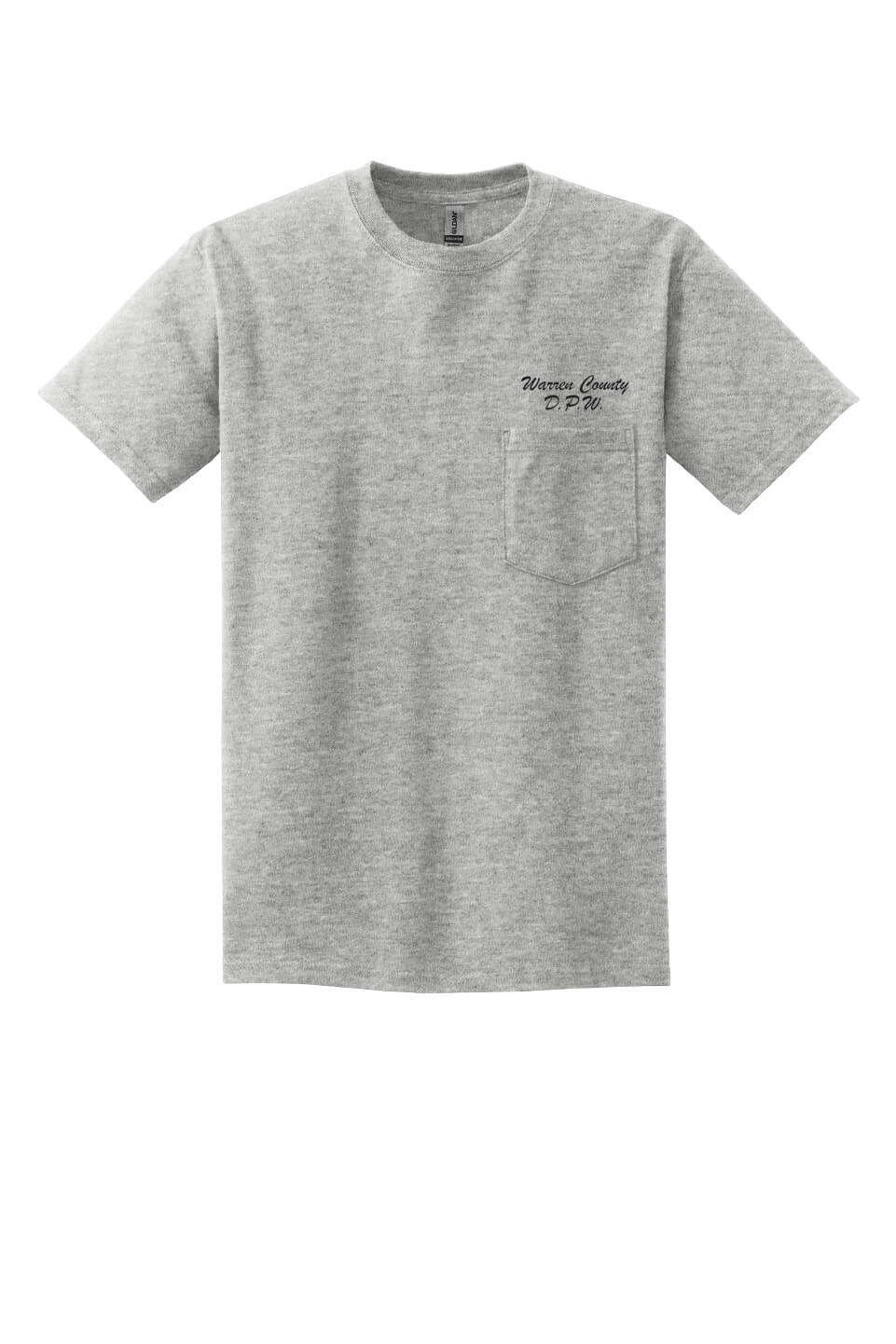 Gildan Pocket Short Sleeve T-Shirt gray